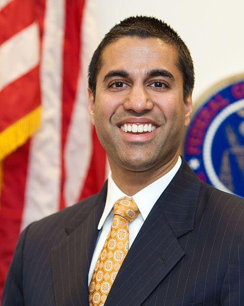 The chairman of the FCC, Ajit Pai, voted in favor of the net neutrality repeal. Photo by FCC.