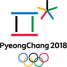 The logo of the 2018 Winter Olympics in PyeongChang.  Photo via Wikimedia Commons.