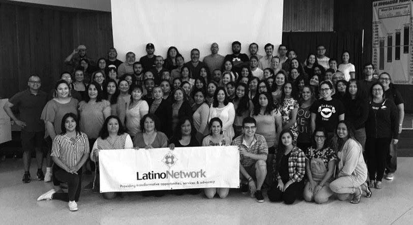 Staff members of Latino Network at an inservice. Latino Network strongly advocates for Oregon’s Latinx community. Photo by David Martinez