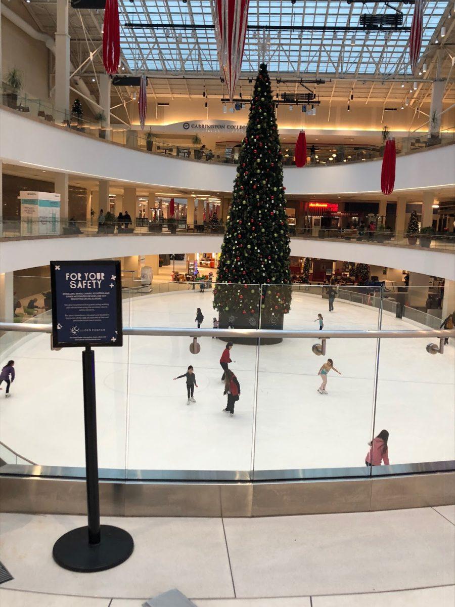 Christmas display at Lloyd Center. Over hundreds of years, the way Christmas is celebrated has changed dramatically. Credit: Bijou Allard
