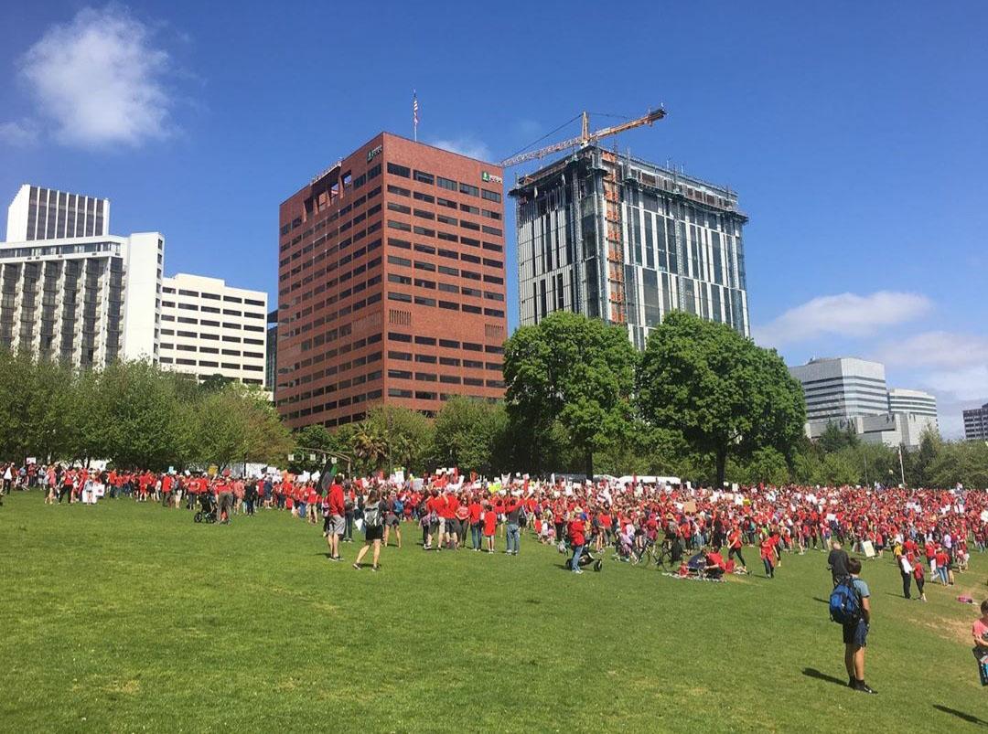 Oregon Teachers Walk Out Over State of Education