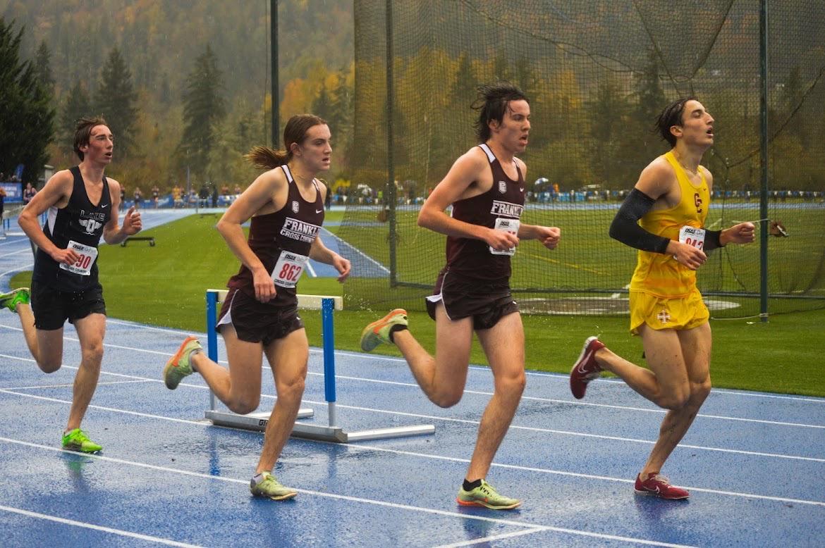 The Franklin Lightning Strike at the Cross Country State Championships