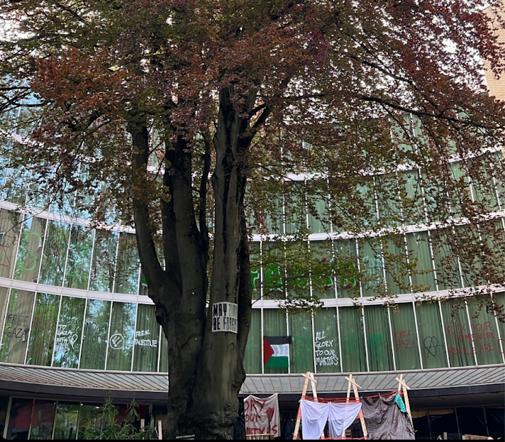 Portland State Students Protest for Palestine