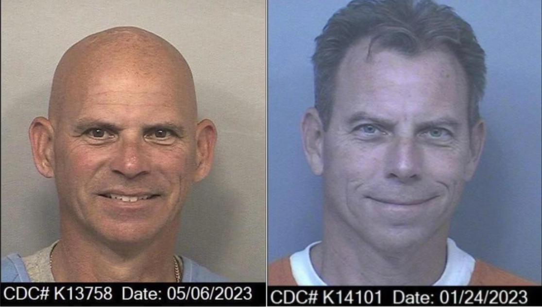 A recent mugshot of Erik and Lyle Menendez. The brothers are currently serving life sentences for killing their parents, Jose and Kitty Menendez. Photo via Wikimedia Commons 
