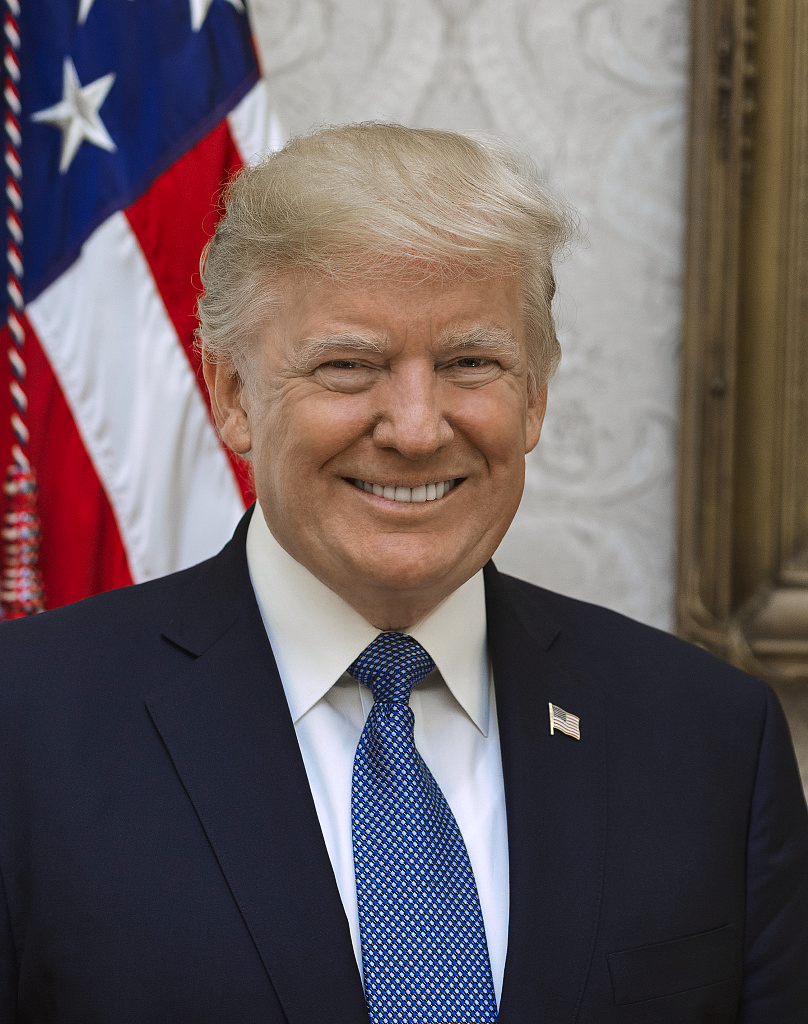 Donald J. Trump’s official portrait from his first election in 2016, published in 2017. Trump will officially be sworn in as the 47th President on Jan. 20, 2025, after defeating Kamala Harris in November. Photo via the Library of Congress, Prints and Photographs Division.