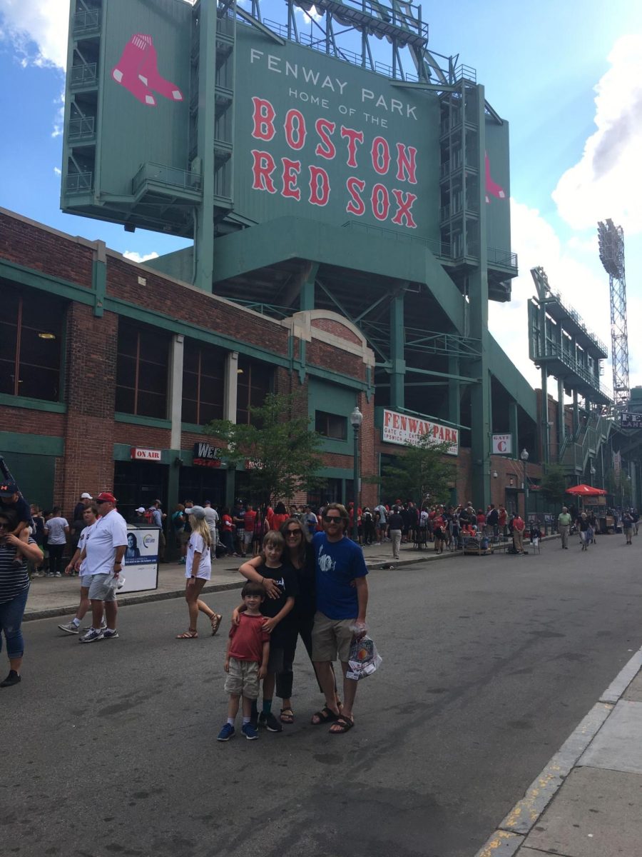 My family and I attending a baseball game at Fenway Park in 2017. Learn where Fenway Park falls on my stadium rankings compared to all other MLB stadiums. Photo by Oliver McMaster