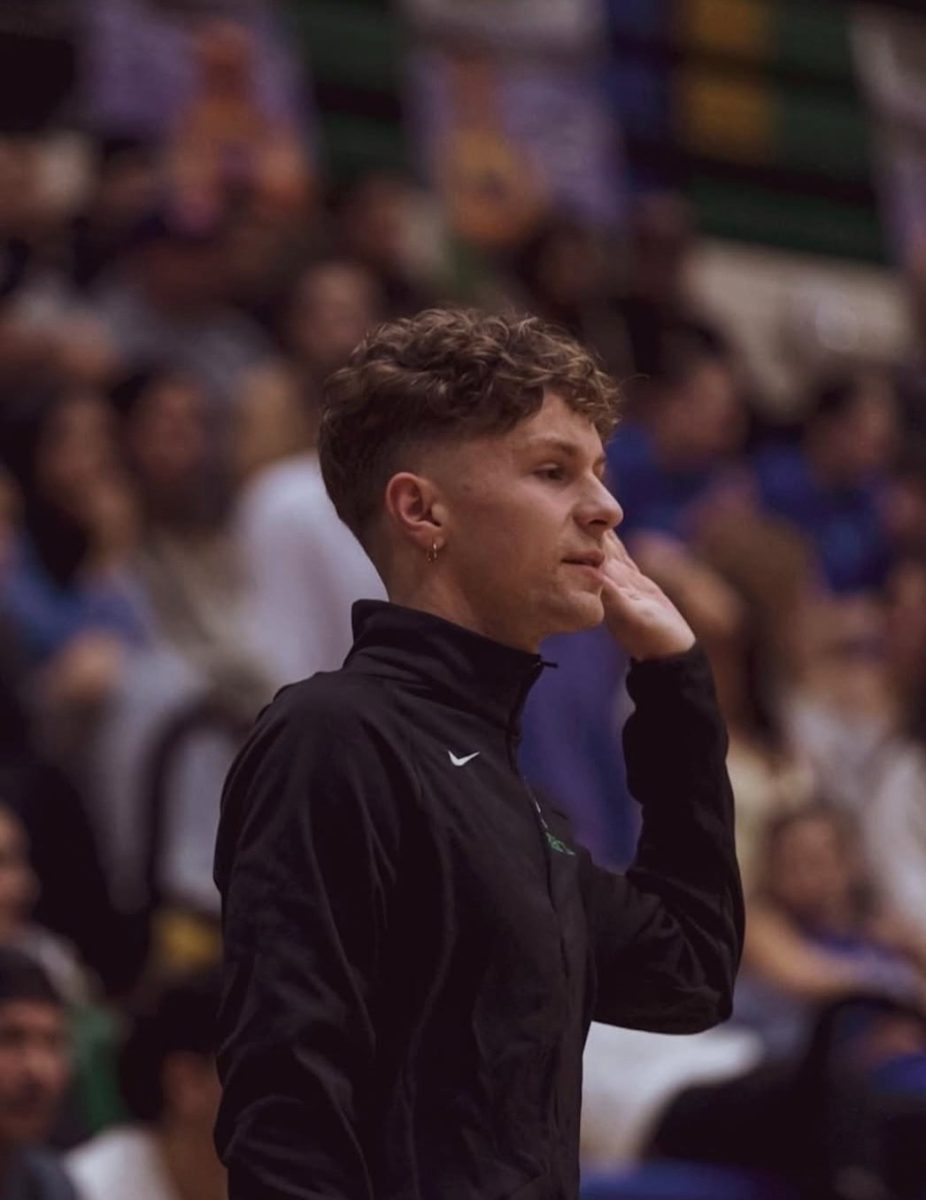 Then McKay High School head coach Conor Mullany coaching a basketball game at McKay High School. Mullany is Franklin’s new head varsity boys’ basketball coach. Photo via Conor Mullany.